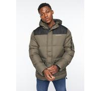 Crosshatch Bentlays Hooded Jacket Olive - XXL