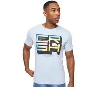Crosshatch Boxvibe Men's T-Shirt | T-Shirt | Blue | UK Size Medium