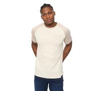 Crosshatch Bretsby Men's T-Shirt | T-Shirt | Neutral / Off White | UK Size Medium