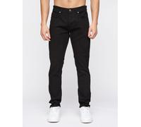 Crosshatch Buraca Men's Slim-Fit Stretch Denim Jeans with Button Fly in Black | Size: 36R Crosshatch Black 36R