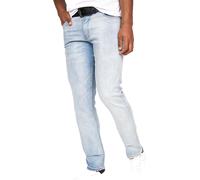Crosshatch Cadman Men's (Straight Fit) Trainers Size: 12 Colour : Light Wash