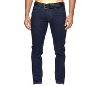 Crosshatch Mens Cadman Straight Fit Jeans Raw 40/30