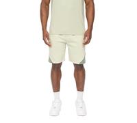Crosshatch Castlebay Men's Jog Shorts Colour : Light Olive
