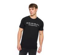 Crosshatch Chantlars Mens T-Shirt Casual Everyday Cotton Tee Black