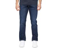 Crosshatch Mens Chas Straight Fit Jeans Dark Wash 38/34