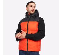 Crosshatch Chemerley Hooded Gilet Mens - Orange - Size Small