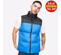 Crosshatch Demerley Mens Designer Warm Fashion Fashion Gilet Blue