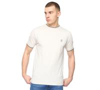 Crosshatch Deuxtip Mens Casual Designer Fashion Basics Tee T-Shirt