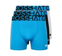 Crosshatch Dumas Mens Boxer Shorts 3pk - Blue - Size 2XL