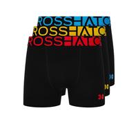 Crosshatch Duron Mens Boxer Shorts 3pk - Black - Size Large
