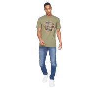 Crosshatch Essential T-Shirt CAMALAR CAMO: Elevate Your Wardrobe with Style and Comfort (L/Olive)