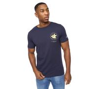 Crosshatch Flowered Men's T-Shirt Men's | T-Shirt | Navy | UK Size Medium