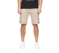 Crosshatch Frentons Mens Casual Designer Fashion Cargo Shorts Brown