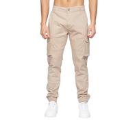 Crosshatch Frentons Cargo Pants Men's Trainers, Size W30 L34 In Stone