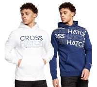 Crosshatch Hensal 2-Pack Hoodies Mens - Multicolour - Size Small