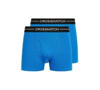 Crosshatch Hexter Boxers 2pk Blue - Blue - XL