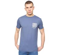 Crosshatch Hoogan Men's T-Shirt | T-Shirt | Blue | UK Size XL