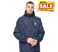 Crosshatch Janscore Mens Padded Jacket Comfort Fashionable Coat Outerwear Navy