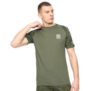 Crosshatch Janscore Mens T-Shirt - Green - Size Small