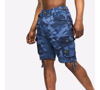 Crosshatch - Men's 'JIMSTER' Shorts - Blue Camo