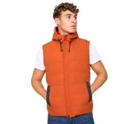 Crosshatch Kampleys Embossed Gilet Men's Trainers, Size M In Burnt Orange