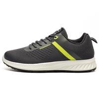 Crosshatch Kamran Men's Trainers Size: 9 Colour : Grey / White / Green