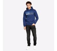 Crosshatch - Mens 'LARMEN' Everyday Essential Multipacks - 2 Pack Hoodies (M, Navy/Blue)