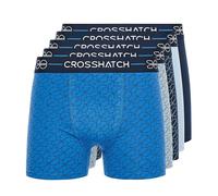 Crosshatch Logotilt 5 Pack Men's Boxer Shorts