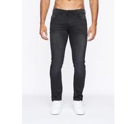 Crosshatch Mens Malcolm Slim Fit Jeans Black 36/32