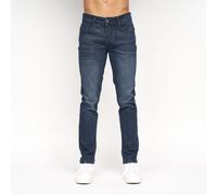 Crosshatch Men's Malcolm Slim Fit Jeans in Dark Blue | Size: 36R Crosshatch Dark Blue 36R