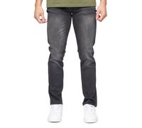 Crosshatch Malcolm Slim Fit Jeans Men's Size: Colour : Dark Charcoal W36 L30 In Dark Charcoal