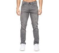 Crosshatch Malcolm Slim Fit Jeans Men's Size: Colour : Light Grey Wash W32 L34 In Light Grey Wash
