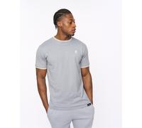 Crosshatch Meece Men's T-Shirt | T-Shirt | Steel Blue / Grey | UK Size Medium