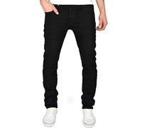 Crosshatch Men Jeans Buraca Black 36W X 32L