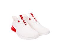 Crosshatch Men Trainers Lace up Sport Fitness Gym Lightweight UK Shoes White - SmitlayMVE 10