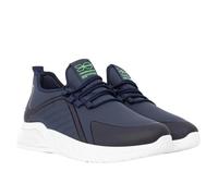 Crosshatch Men Trainers Lightweight Lace up Sport Gym Sneaker Shoes UK Size 7-12 (Navy Green, 10 UK)