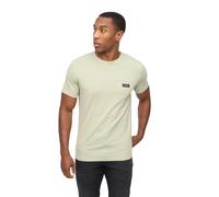 Crosshatch Mens Backdrafts T-Shirt (Light Olive) Cotton - Size Large
