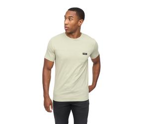 Crosshatch Mens Backdrafts T-Shirt (Light Olive) Cotton - Size Large