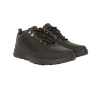 Crosshatch Mens Banbury Trainers - Black - Black - 7 UK