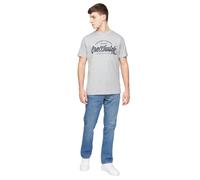 Crosshatch Mens Bandol Straight Leg Jeans - Light Wash - Light Wash - 32R - 98% Cotton/2% Elastane