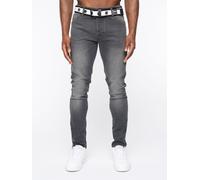 Crosshatch Men's Barbeck Slim Fit Denim Jeans in Light Grey | Size: 38R Crosshatch Light Grey 38R