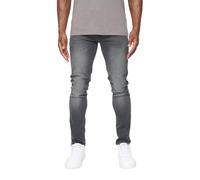 Crosshatch Mens Barbeck Slim Jeans - Light Grey Wash - 38L - Light Grey Wash - 99% Cotton/1% Elastane