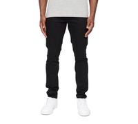 Crosshatch Mens Barbeck Slim Jeans (Solid Black) - Size 30R