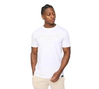 Crosshatch Mens Bardon Cotton T-Shirt (White) - Size Large