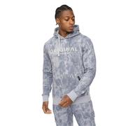 Crosshatch Mens Bardon Hoodie - Steel Blue - L - Steel Blue - 60% Cotton/40% Polyester