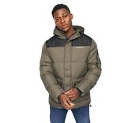Crosshatch Mens Bentlays Hooded Jacket - Olive - L - Olive