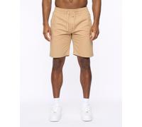 Crosshatch Men's Blansmoore Elastic Waist Shorts in Stone | Size: XL Crosshatch Stone XL