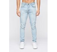 Crosshatch Men's Buraca Slim Fit Jeans in Light Blue | Size: 38R Crosshatch Light Blue 38R