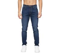 Crosshatch Mens Buraca Slim Jeans - Dark Wash - Dark Wash - 40S - 98% Cotton/2% Elastane