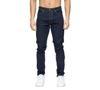 Crosshatch Mens Buraca Slim Jeans - Indigo Wash - Indigo Wash - 38T - 98% Cotton/2% Elastane